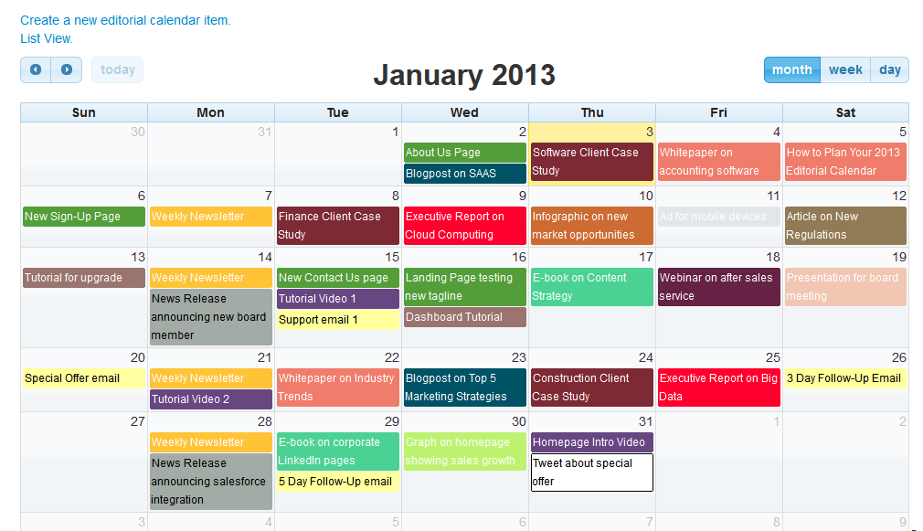 How to Create an Editorial Calendar